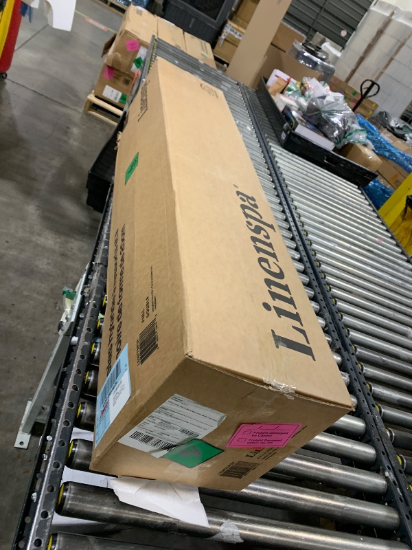 Photo 1 of Linenspa 8 Inch Memory Foam and Spring Hybrid Mattress - Medium Firm Feel - Bed in a Box - Quality Comfort and Adaptive Support - Breathable - Cooling - Guest and Kids Bedroom - Full Size