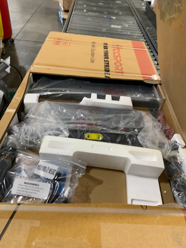 Photo 1 of Hccsport Treadmill with Home, Foldable Treadmill with Incline, Removable Desk Workstation 3.0 HP 3 in 1 Compact Folding Small Walking Treadmills 300 Lbs Capacity for Home Office