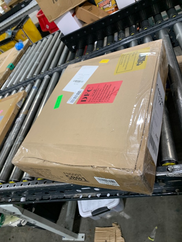 Photo 1 of *partial set* ONLY PART OF YITAHOME U Shaped Desk  79" Reversible L Shaped Desk with Drawers, Grey *partial set* only box 1 of 2 