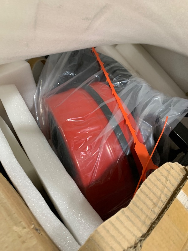 Photo 1 of Garvee 50 FT x 1/2 Inch Drain Cleaner Machine, Sewer Snake Electric Cleaning Machine with Wheels for 2" to 4" Pipes, Plumbing Power Augers Cleaner with 4 Cutter and Foot Switch for Sewer, Sink, Toilet