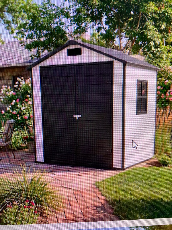 Photo 1 of PARTIAL SET OF Garvee 6x4 FT Outdoor Storage Shed PARTIAL SET 
(PANELS)