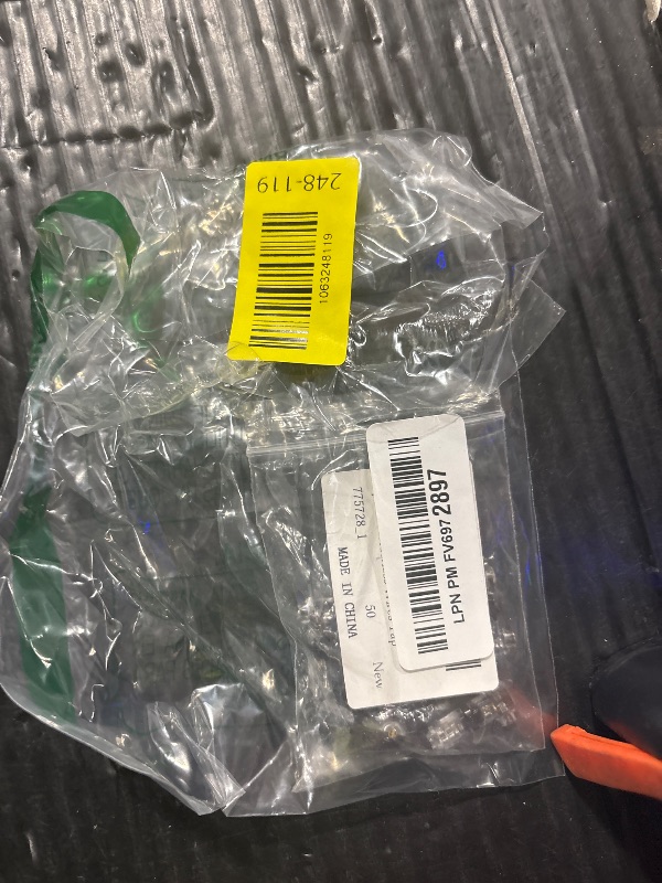 Photo 1 of 10 Pack T Tap Wire Splice Connectors for 16-20 AWG, 3 Way 1 Pin Low Voltage Quick Wire Splitter Connectors No Wires Stripping Solderless Wires Tap Connector