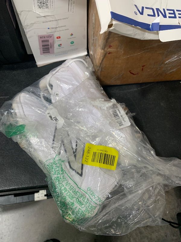 Photo 1 of New Balance Women's FuelCell Fuse V4 Metal Softball Shoe, Optic White/Raincloud, 5.5 M