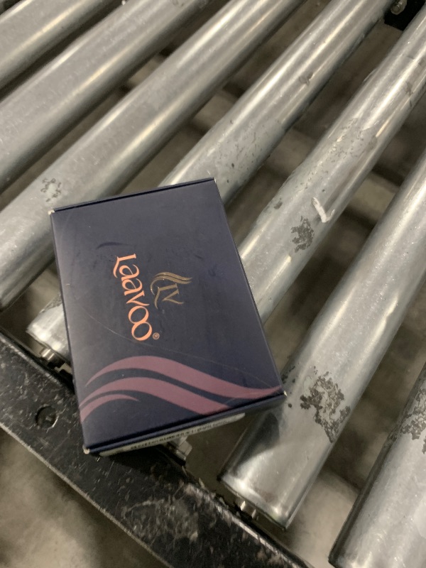 Photo 1 of LaaVoo Micro Ring Hair Extensions Human Hair Balayage Micro Link Hair Extensions Human Hair Ombre Ash Brown to Golden Brown with Brown 50g/s 22in