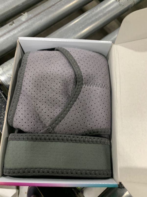 Photo 1 of Cordless Shoulder Heating Pad, Shoulder Massager for Pain Relief Deep Tissue, Heated Shoulder Wrap with Massage, Heated Shoulder Brace for Rotator Cuff(Gray)