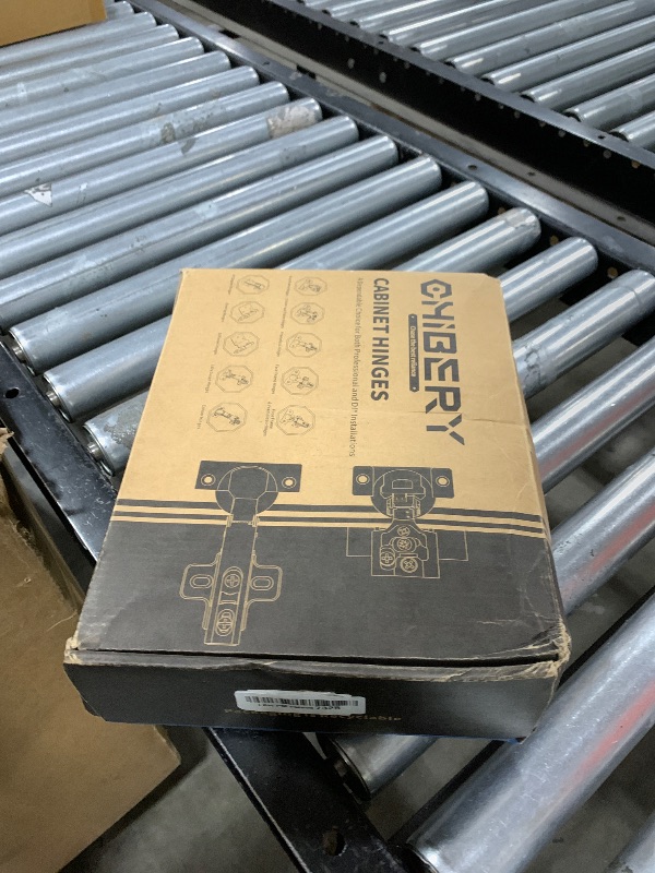 Photo 1 of Chibery 50 Pack 3/8" Overlay 4D Soft Close Concealed Hinges for Face Frame Door, Adjustable Closing Speed, Smooth Slow Self Close Hinges, Satin Nickel, 105° Open Angle Stainless Steel Cabinet Hinges