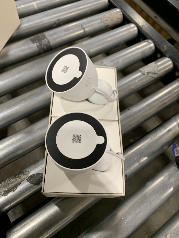 Photo 1 of Google Nest Cam Outdoor (Wired, 2nd Gen) - 2 Pack - Security Camera with 2K Video and Gemini, Night Vision, 2-Way Audio - Works with Google Home - 2025 Model - Snow