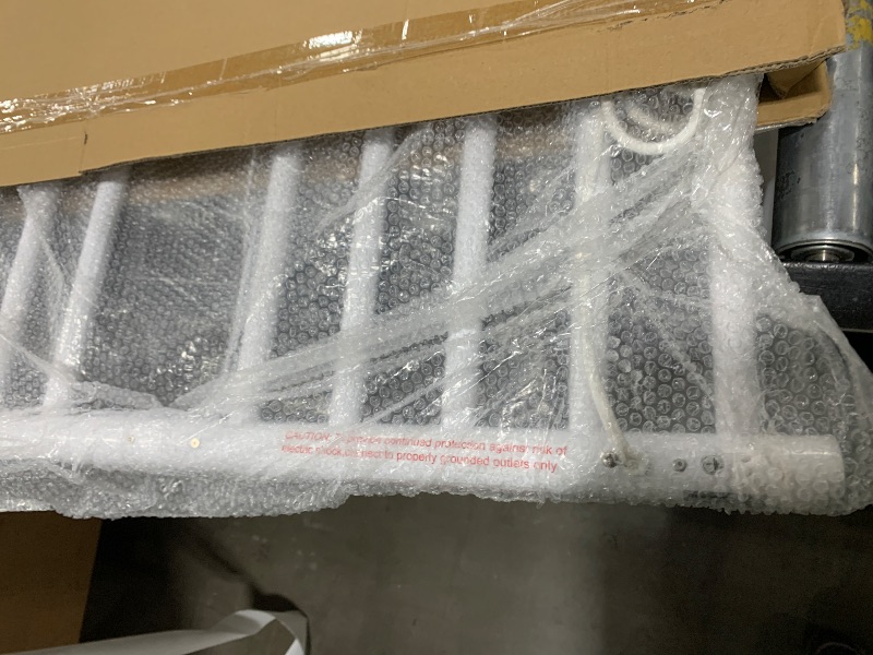 Photo 1 of SHARNDY Electric Towel Rack with Voice Control for Alexa & Google Home,TUYA-Wall-Mounted Bathroom Heating Towel Warmer,Stainless Steel Material,31.5x20.08x4.41in,Plug-in,White,10 Bars