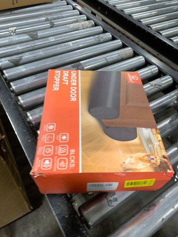 Photo 1 of (2 Pack) Under Door Draft Stopper, Draft Stopper for Bottom of Door, Adjustable 30-36 Inch Door Draft Blocker, Under Door Gap Filler, Easy Install Door Seal, Helps Reduce Drafts, Noise and Heat Loss