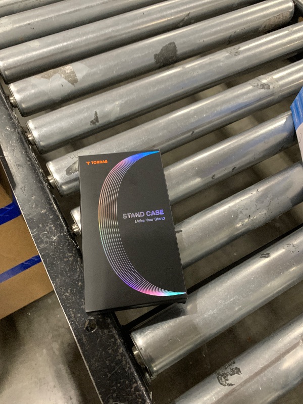 Photo 1 of TORRAS Strong Magnetic & Seamless Stand for Samsung Galaxy S25 Plus Case, Fit for MagSafe, Mil-Grade Drop Protection, Adjustable Kickstand for Samsung Galaxy S25 Plus Case, Translucent Back/Black Edge