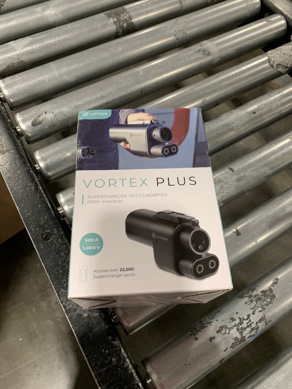 Photo 1 of Lectron NACS to CCS Electric Vehicle Adapter with Interlock - (500A/1,000V) - Compatible with Tesla Superchargers - CCS1 EV Fast Charging with Vortex Plus [Check Automaker for Compatibility] - UL 2252