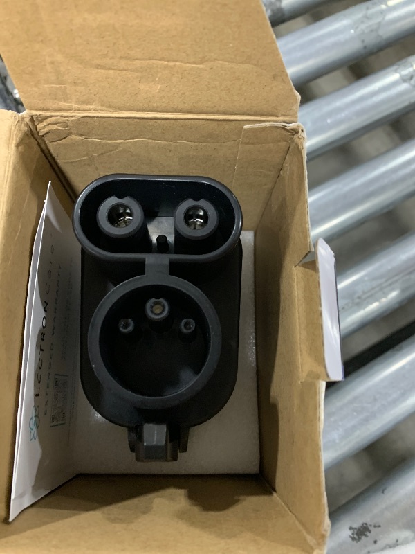 Photo 1 of Lectron NACS to CCS Electric Vehicle Adapter with Interlock - (500A/1,000V) - Compatible with Tesla Superchargers - CCS1 EV Fast Charging with Vortex Plus [Check Automaker for Compatibility] - UL 2252