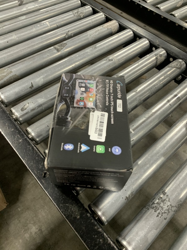 Photo 1 of Carpuride W702 for Motorcycle, 7 inch Waterproof Touchscreen, Portable Carplay/Android Auto GPS Navigation for Motorbike, Support Dual Bluetooth, Car GPS, Siri, G00gle Assistant, TF-64G