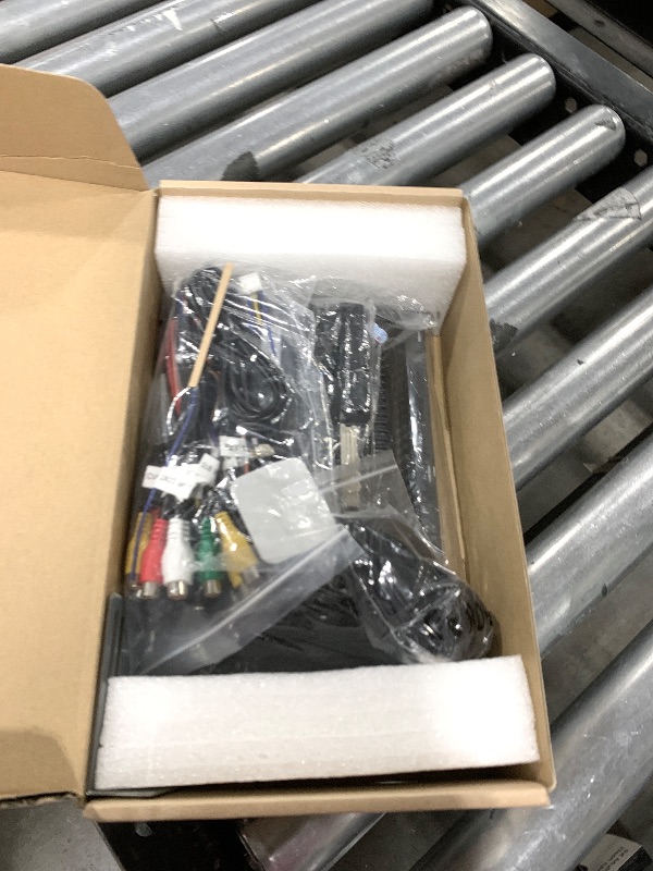 Photo 1 of 10.1 inch Android Double Din Car Stereo, [1G+32G] Touch Screen Android Radio with Wireless&Wired Mirror Link/1080P/EQ/WiFi/SWC/Bluetooth +Backup Camera+MIC