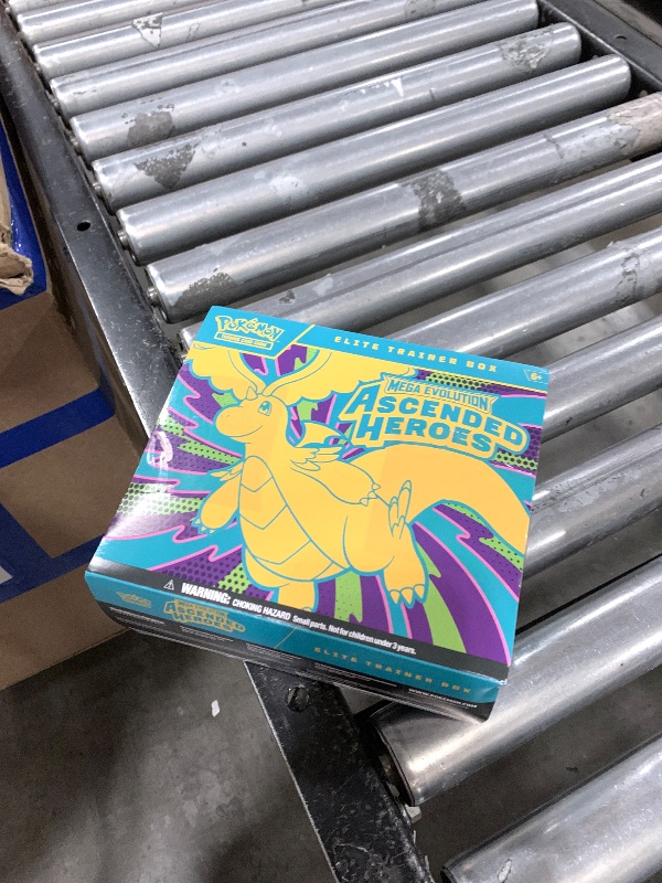 Photo 1 of **OPENED, INCOMPLETE** Pokémon TCG: Mega Evolution—Ascended Heroes Elite Trainer Box