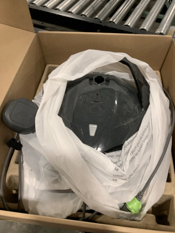 Photo 1 of Pooloob PF1 Cordless Robotic Pool Vacuum Cleaner for Above & In-Ground Pools with Retrieval Buoy, Max Cleaning Coverage 1345 Sq.ft, 150Mins Runtime, for Flat Floors and No Slopes Pools, Deep Gray