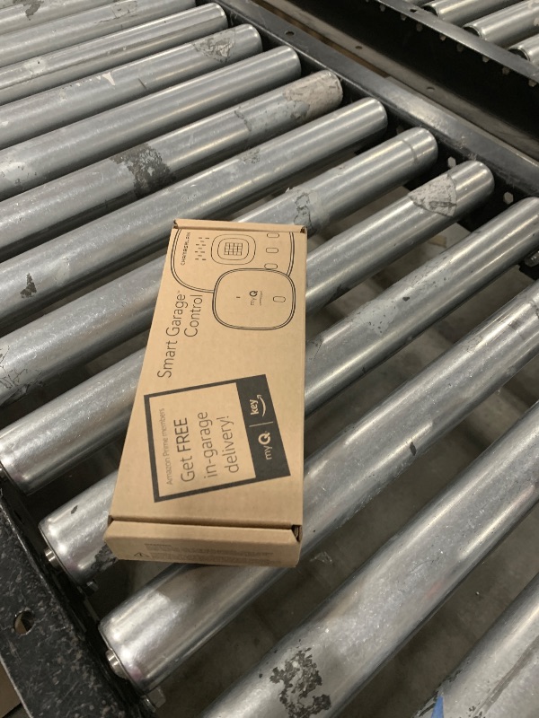 Photo 1 of CHAMBERLAIN Smart Garage Control - Wireless Garage Hub and Sensor with Wifi & Bluetooth - Smartphone Controlled, myQ-G0401-ES, White