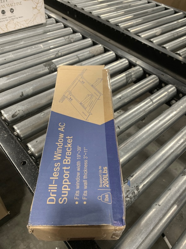 Photo 1 of Flamorrow Window Air Conditioner Support Bracket, No Drilling or Tools Required, Drillless Easy Install AC Mount, Heavy Duty Window AC Bracket Fits Single or Double Hung Windows, Holds Up to 200lbs