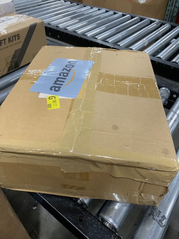 Photo 1 of **INCOMPLETE** Hastatii 3-Shelf Storage Shelving Unit Metal Rack Heavy-Duty 28"x13.5"x33.5" for Garage, Kitchen and Bedroom Layers Increased Black