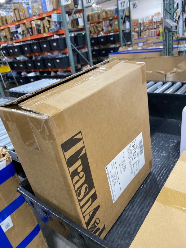 Photo 1 of TrashAid Slim Bathroom Trash Can with Lid Soft Close, 6 Liter/1.6 Gallon Stainless Steel Small Garbage Can with Removable Inner Bucket, Step Pedal, Slim Wastebasket for Toilet, Office, Bedroom, White