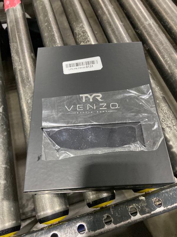 Photo 1 of TYR Men's Venzo Solid High Waist Jammer Swimsuit – Racing Tech Suit for Competitive Swimming Onyx