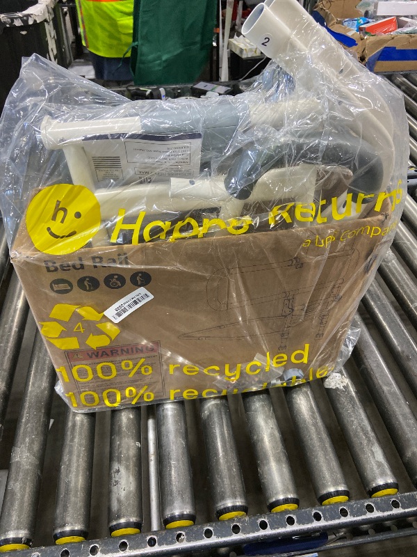 Photo 1 of Lemagalu Heavy Duty Bed Rails for Elderly Adults Safety-Foldable Bed Rail for Senior with Adjustable Heights Fits All Bed Sizes?Bed Handle Bedside Assist with Pocket -504M (Lvory and Gray)