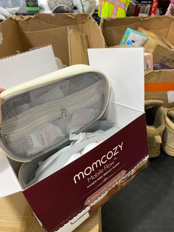 Photo 1 of Momcozy Wearable Breast Pump, Hands Free Upgraded Mobile Flow | M9, App Discreet Control with Personalized Multi-Modes & 15 Levels, Wearable Breast Pump 24mm, 2 Pack Cozy Red