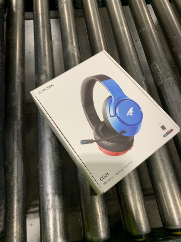 Photo 1 of CG-01 2.4Ghz Wireless Gaming Headset for Nintendo Switch?OLED?Lite, Bluetooth 5.4 Gaming Headphones with Noise Cancelling Microphone, 40Hr Battery, USB & Type-C Connector for PS5, PS4, PC, Laptop, Mac