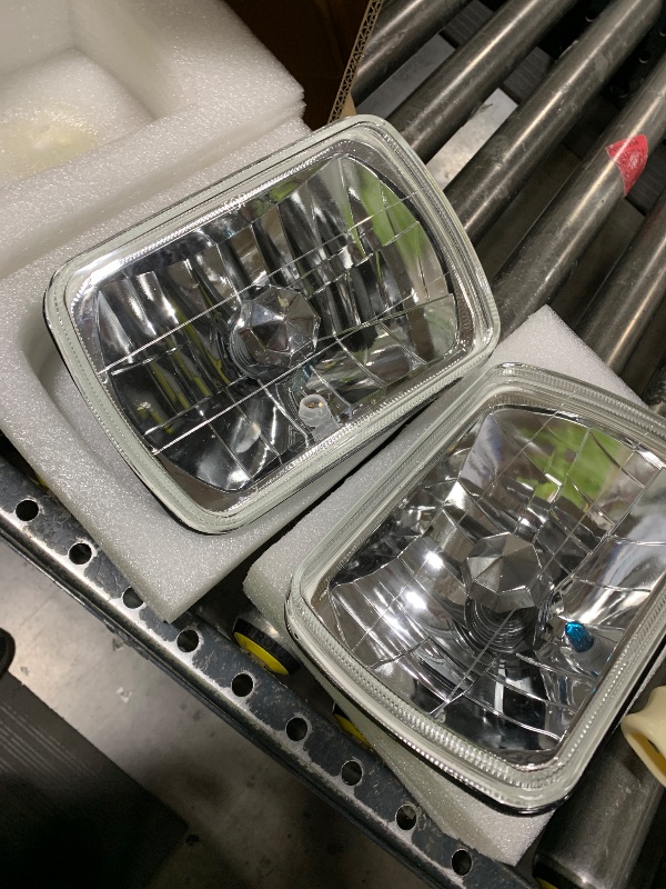 Photo 1 of 5x7 Led Headlights for Off-road, 7x6 Led Headlights Compatible for Ford F650 F750 Headlights High Low Beam 2000 2001 2002 2003 2004 2005 2006 2007 2008 2009 2010 2011 2012 2013 2014 2015, 2-Pack