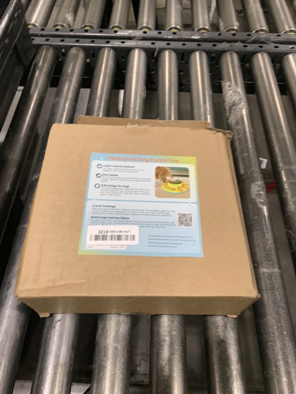 Photo 1 of ********READ CLERK COMMENTS********
Potaroma Dog Puzzle Toy 2 Levels, Slow Feeder, Pup Food Treat Feeding Dispenser for IQ Training and Entertainment for All Breeds 4.2 Inch Height