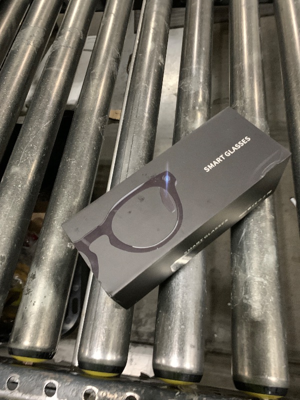 Photo 1 of AI Smart Glasses with Camera, 2K Camera Glasses,12MP Video Recording Glasses, Real Time Translation, AI Voice Assistant,Sunglasses with 3 Pack Lenses - Photochromic Lenses,Purple and Blue Lenses