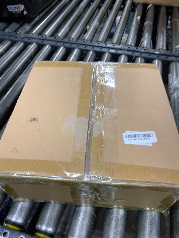 Photo 1 of TAKEKIT 360° Rotating Bookshelf, 5-Tier Spinning Book Shelf Tower with Solid Wood & Clear Acrylic, Square Revolving Bookcase for Living Room, Bedroom and Office