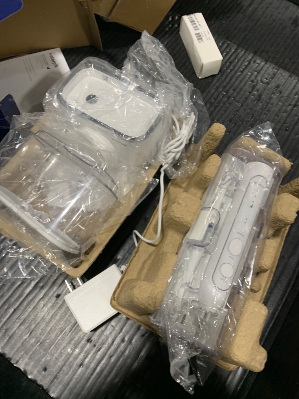 Photo 1 of Waterpik Sonic-Fusion 2.0 Professional Flossing Electric Toothbrush with Water Flosser Combo Two In One, For Daily Gum Care and Cleaning Teeth, Braces, Implants, White SF-04CD010-1, Packaging May Vary