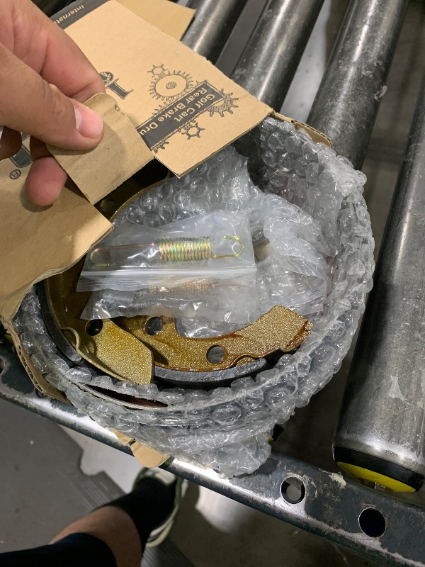 Photo 1 of 10L0L Golf Cart Brake Drums & Brake Shoes Deluxe Set for Golf Cart Club Cart DS (1995-up) & Precedent (2004-up) with Brake Shoes Spring Kit