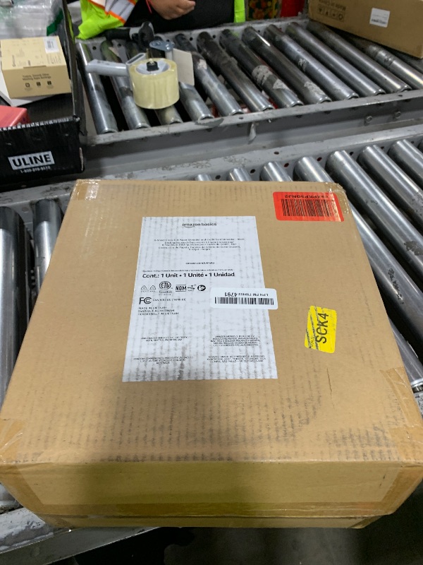 Photo 1 of Amazon Basics 8-Sheet High Security Cross Cut Paper and Credit Card Shredder with P-4 Security, Auto Shut-off, Black