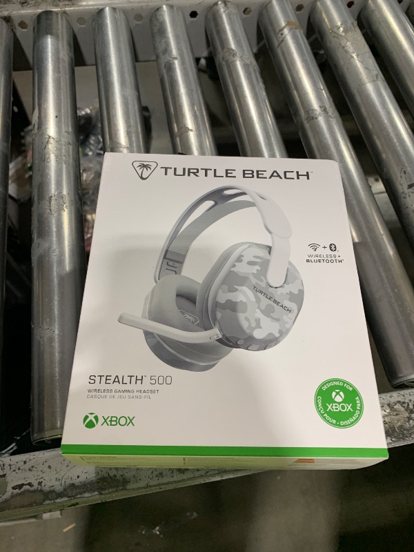 Photo 1 of Turtle Beach Stealth 500 Wireless Gaming Headset Licensed for Xbox Series X|S, Compatible with Xbox One, Bluetooth, PC, Mobile, 40 Hr Battery, Memory Foam Cushions, Flip-to-Mute Mic – Arctic Camo