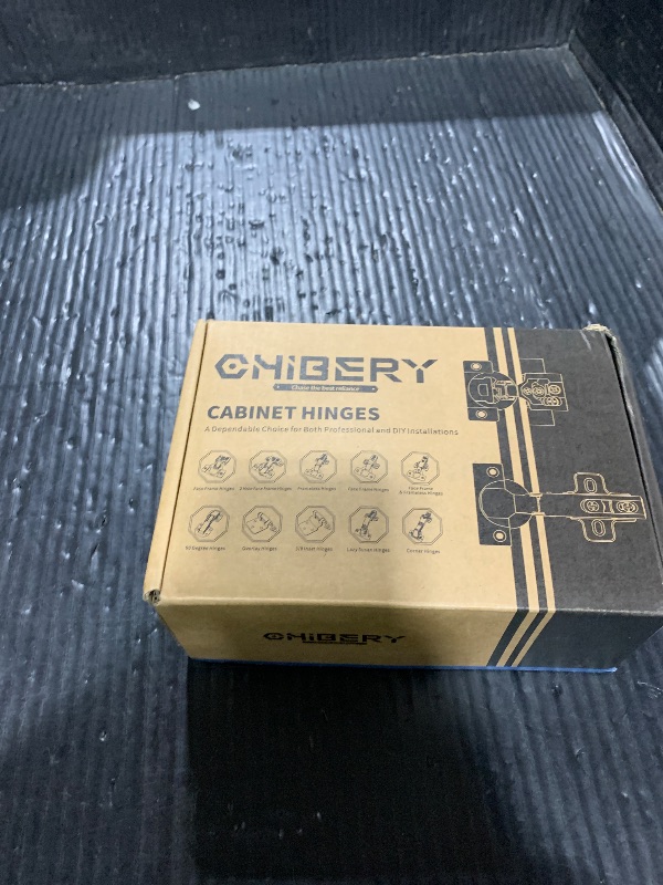 Photo 1 of Chibery 20 Pack 1/4" Small Overlay 4D Concealed Hinges for Face Frame Door, Soft Close On/Off Switch, Self Closing, 105° Open Angle Concealed Stainless Steel Hinges for Framed Cabinet, Satin Nickel