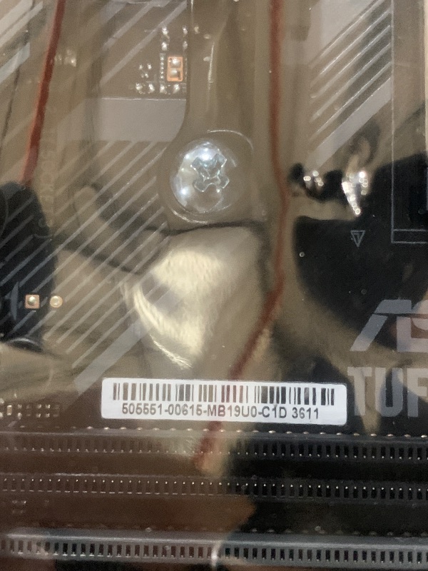 Photo 1 of ASUS TUF Gaming B550-PLUS WiFi II AMD AM4 (3rd Gen Ryzen™) ATX Gaming Motherboard (PCIe 4.0, WiFi 6, 2.5Gb LAN, BIOS Flashback, USB 3.2 Gen 2, Addressable Gen 2 RGB Header and Aura Sync)