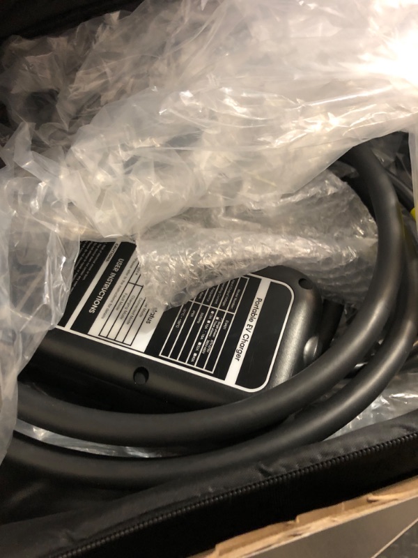 Photo 1 of Lectron Level 1/2 (8A - 40A) J1772 Portable EV Charger - Dual-Level Electric Vehicle Charging Station with NEMA 14-50/5-15 Plug - Compatible with All J1772 EVs
