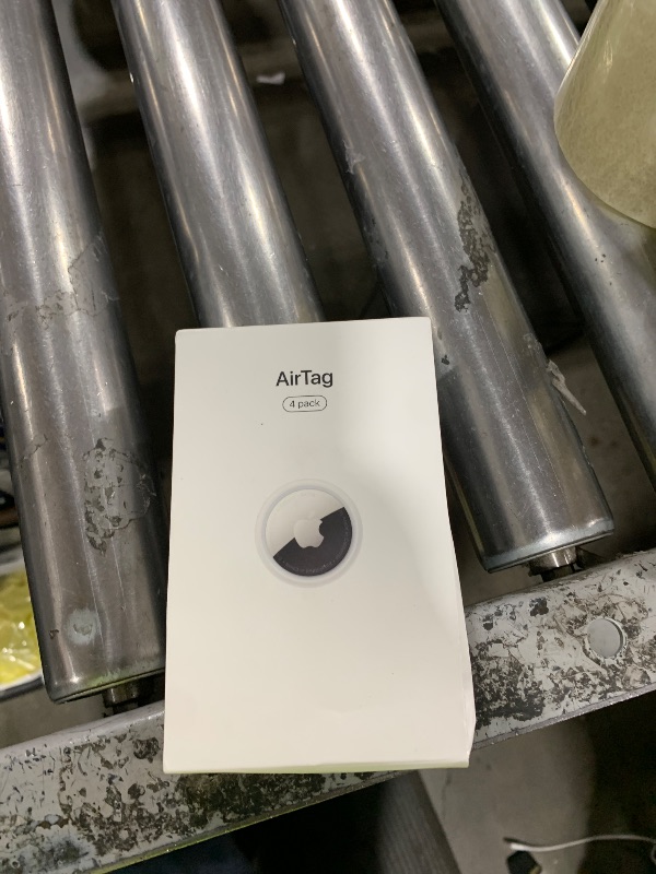 Photo 1 of *****Factory Sealed*****Apple AirTag (1st Generation) - 4 Pack. Keep Track of and find Your Keys, Wallet, Luggage, Backpack, and More. Simple one-tap Set up with iPhone or iPad, Bluetooth