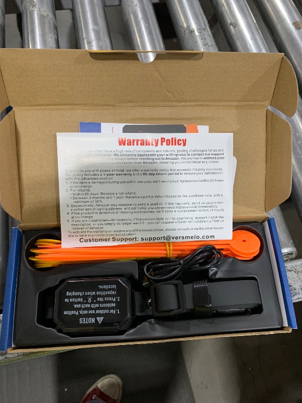 Photo 1 of VERSMELO GPS Wireless Dog Fence, Electric Fence for Dogs, Perimeter Collar Fence System, Radius 33-1999 Yards, IPX7 Waterproof, Beep Vibration Shock Correction, for Pets Over 18 Lbs