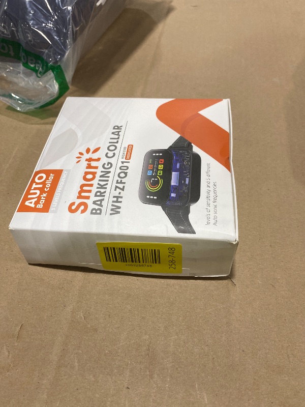 Photo 1 of JEUJE Dog Bark Collar 2 Pack, Bark Collar for Large Medium Small Dogs 8-120lbs, AUTO Barking Collar, Bark Training Collar with 7-Level Sensitivity + 5 Safety Modes Humane Training System