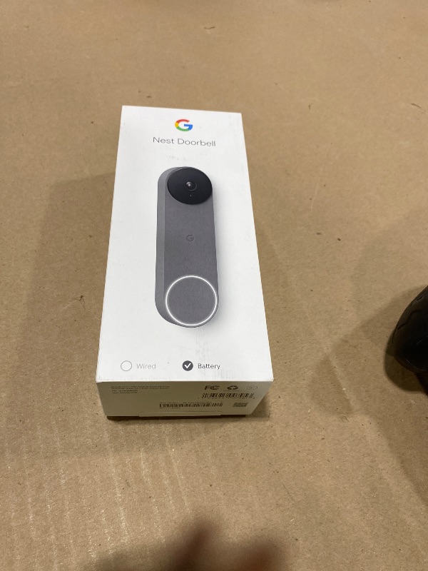 Photo 1 of Google Nest Doorbell (Battery) - Ash