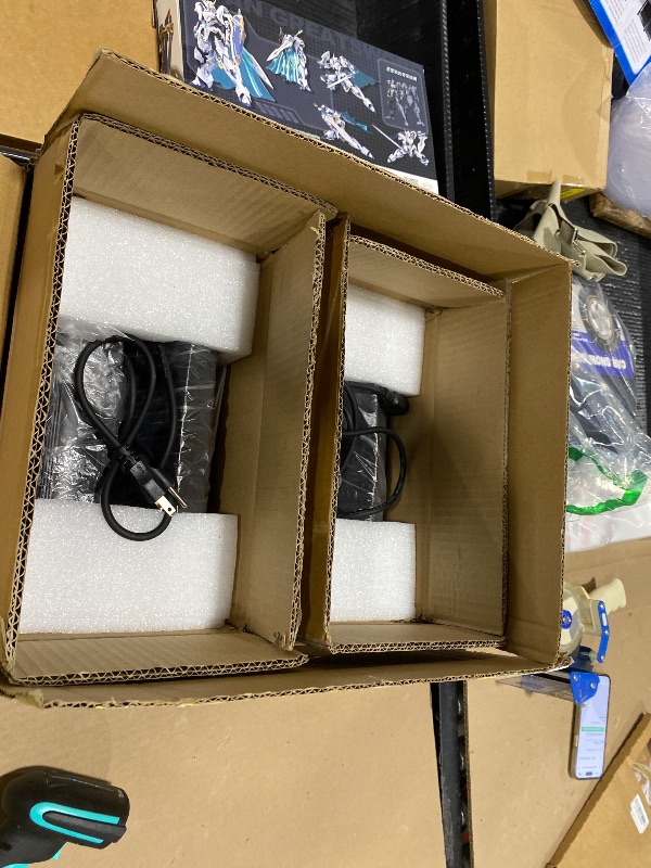 Photo 1 of Xelletye Moving Head Lights - 8x10W CREE LED RGBW Stage Light, DMX512 Sound Activated Beam Lights Perfect for Home Party, Stage, Wedding, KTV, Bar, DJ Show -2 Pack