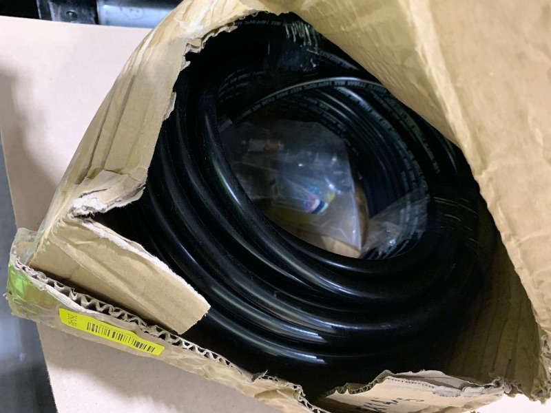 Photo 1 of Hourleey Sewer Jetter Kit for Pressure Washer 100FT, Drain Cleaner Hose 1/4 Inch NPT, Orifice 4.0 Button Nose and Rotating Sewer Jetting Nozzle Spanner Tape Pearl Corsage Pin, 4000 PSI