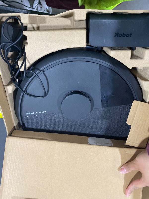 Photo 1 of iRobot Roomba 105 Vac Robot Vacuum - Easy to use, Intense Power-Lifting Suction, LiDAR Navigation, Multi-Surface Cleaning, Cleans in Neat Rows, Self-Charging