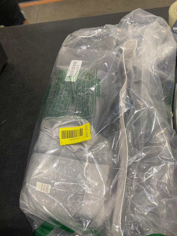 Photo 1 of Amazon Essentials Cotton Jersey Boxers - Men's Underwear, Available in Big & Tall, Grey Heather/Charcoal Mix, Pack of 5, 4X-Large