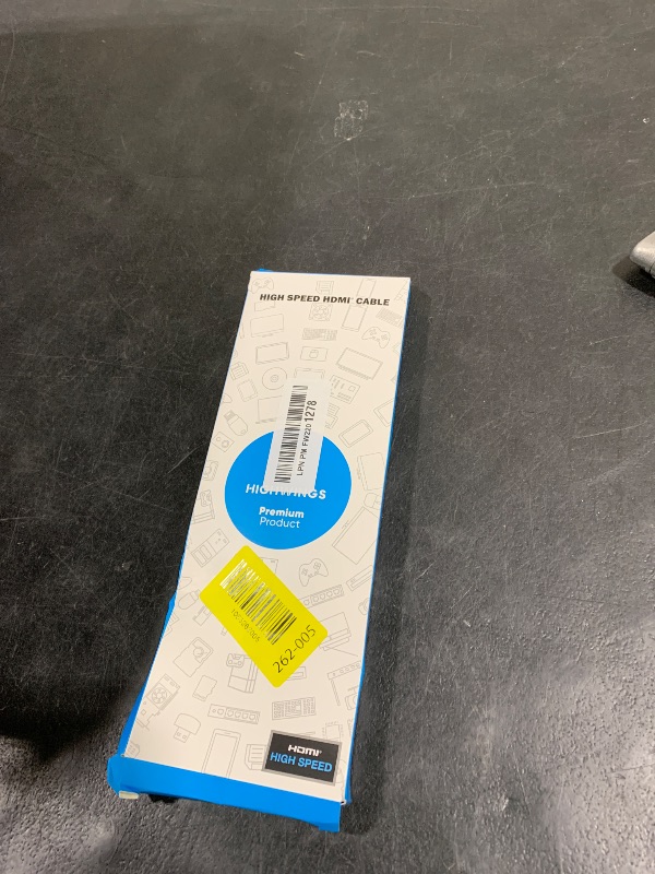 Photo 1 of Highwings 4K DisplayPort to HDMI, Uni-Directional Only, 6.6ft DP (Source) to HDMI (Display) 1.4 Cable, 4K@30Hz, 2K@60Hz, 1080P Full HD, Braided Cord for Dell, NVIDIA, AMD, Monitor, Projector (Grey)