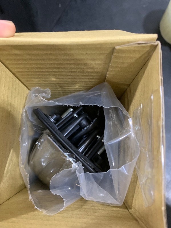 Photo 1 of Dorman 97981 Front Driver Side Exterior Door Handle Compatible with Select Ford Models, Black, Chrome