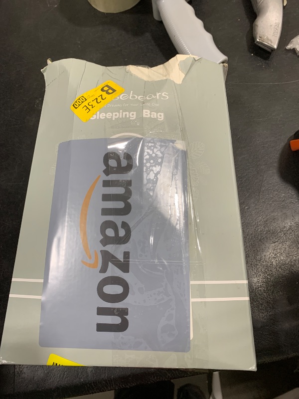 Photo 1 of **USED** Mosebears Sleep Sack Baby Winter Wearable Blanket with 2-Way Zipper,2.5 TOG Cotton Sleep Sack Unisex (Light Grey, 6-12 Months)